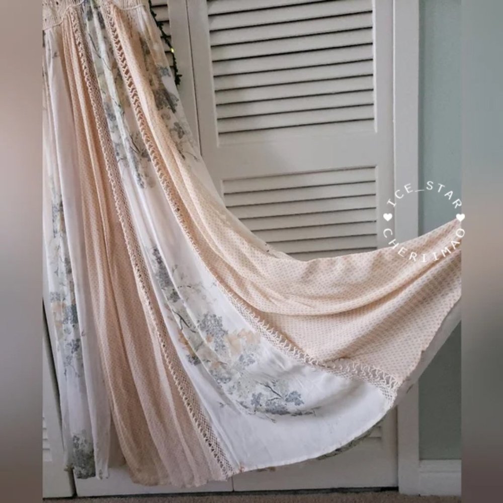 Free People RARE HTF Queen of the Sun Maxi Dress - Picture 9 of 16